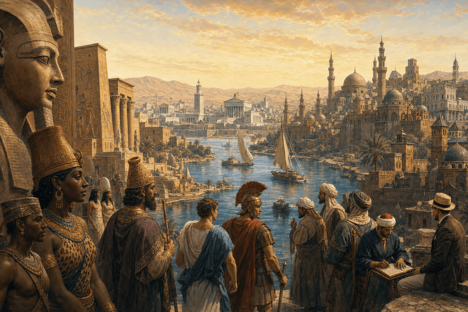 The Cultures That Passed Through Egypt, and the Egypt They Changed